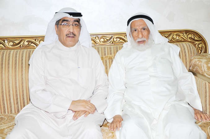 نائب رئيس التحرير الزميل عدنان الراشد يقدم التهاني للرومي﻿