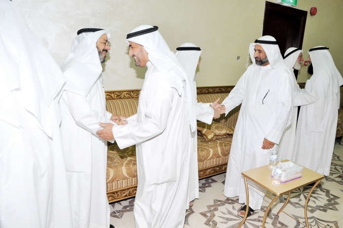 دناصر الصانع يتلقى التهاني﻿