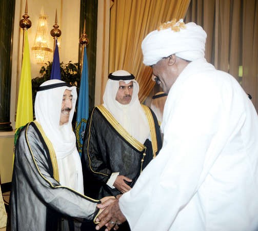 صاحب السمو يتلقى تهنئة من السفير السوداني﻿