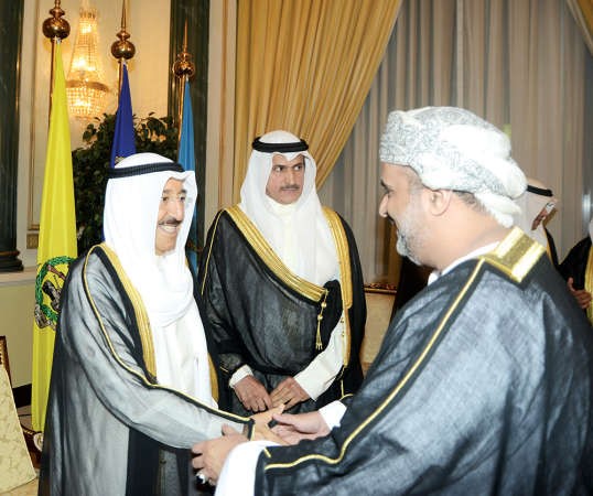 السفير العماني حامد بن سعد ال ابراهيم مباركا لصاحب السمو بالشهر الفضيل
﻿