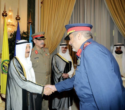 صاحب السمو يتلقى التهاني﻿