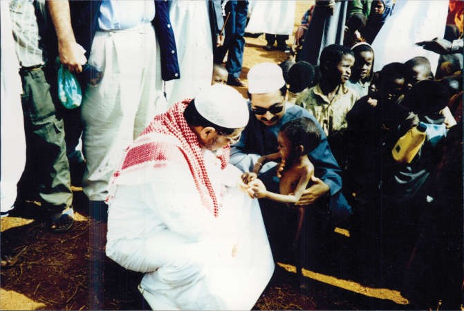 وليد الاحمد مع عبد الرحمن السميط