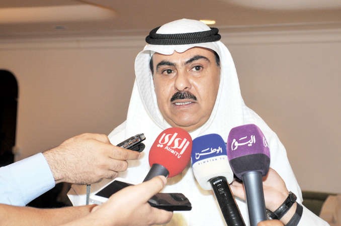وباسل الجاسر متحدثا