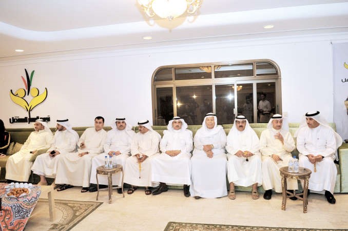 جانب من الحضور خلال غبقة تجمع المسار المستقلقاسم باشا