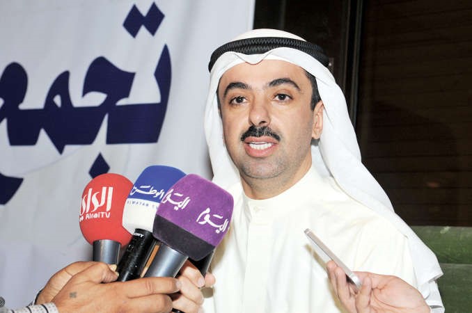 علي الراشد يلقي كلمته