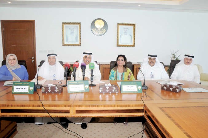 دعبد المحسن المدعج ودراشد النويهض ودميسرة الفلاح وطارق المرزوق خلال المؤتمرمحمد خلوصي﻿