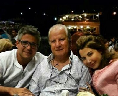 صورة: نانسي عجرم تعيش أجواء رمضان مع والدها وشقيقها