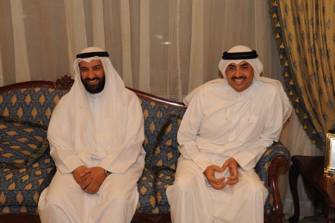 دعلي العمير مع محمد المطيرهاني الشمري