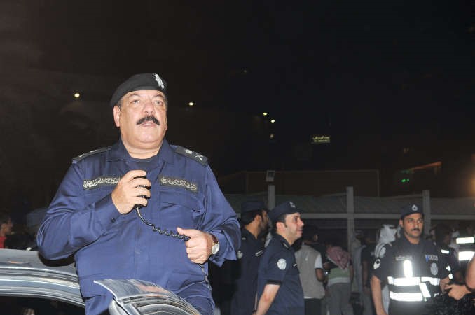 اللواء عبدالفتاح العلي يخاطب الحضور