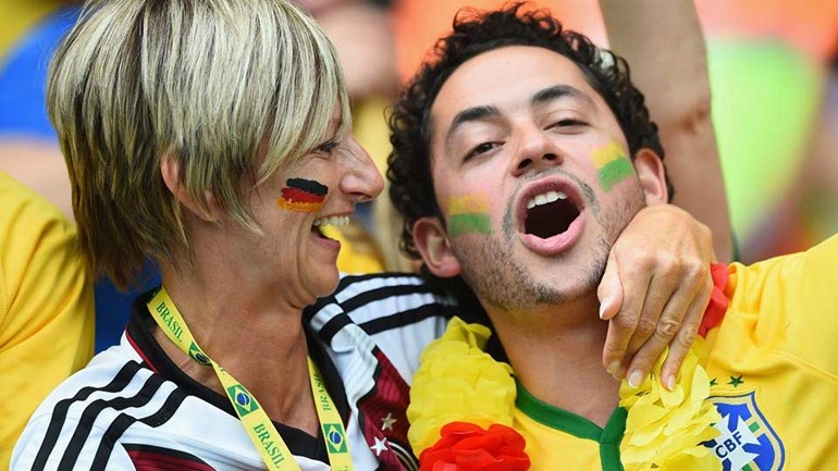 مباراة ألمانيا والبرازيل