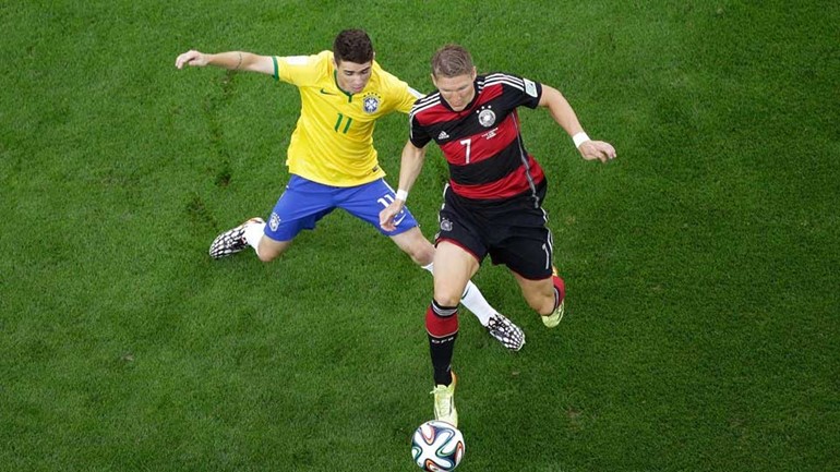 مباراة ألمانيا والبرازيل