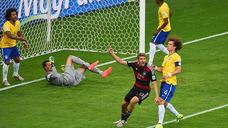 مباراة ألمانيا والبرازيل