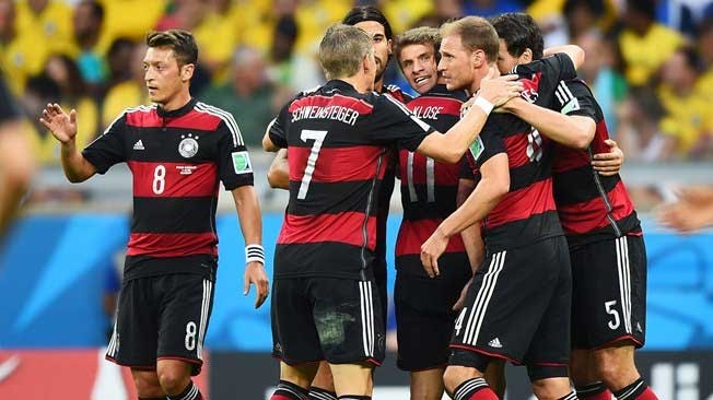 مباراة ألمانيا والبرازيل