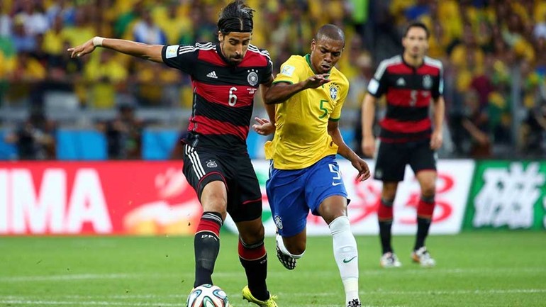 مباراة ألمانيا والبرازيل