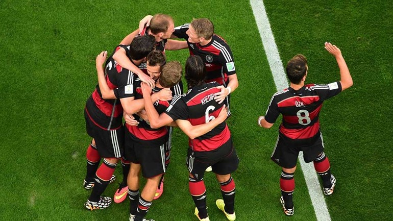 مباراة ألمانيا والبرازيل