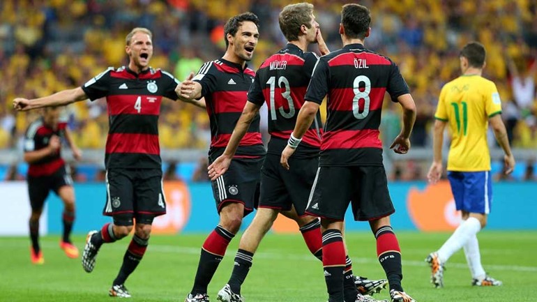 مباراة ألمانيا والبرازيل