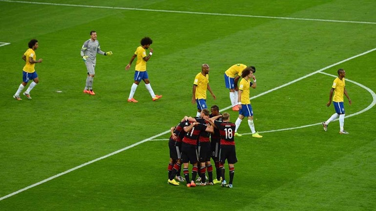مباراة ألمانيا والبرازيل