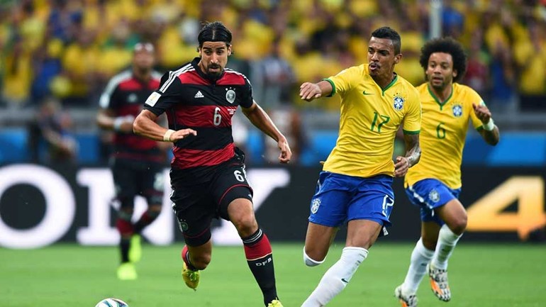 مباراة ألمانيا والبرازيل