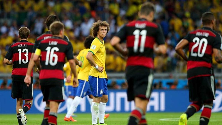 مباراة ألمانيا والبرازيل