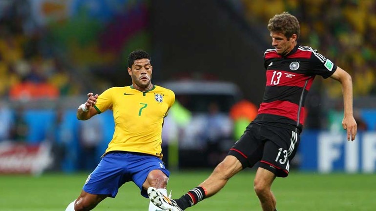 مباراة ألمانيا والبرازيل