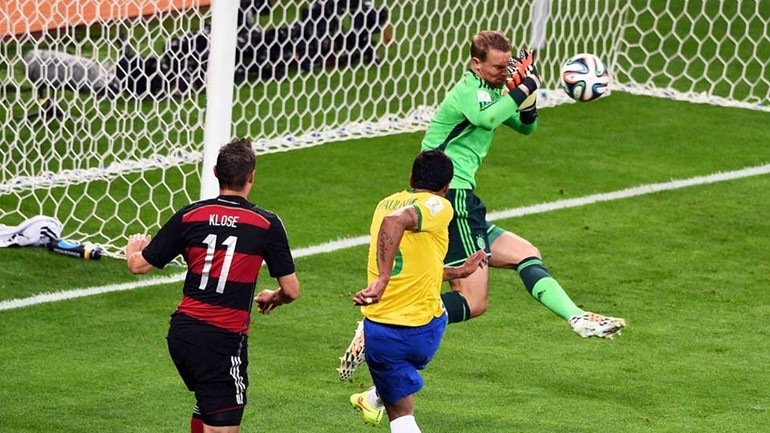 مباراة ألمانيا والبرازيل