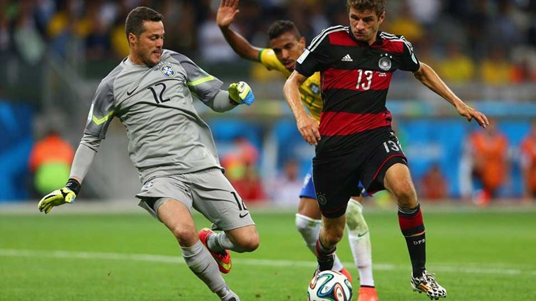 مباراة ألمانيا والبرازيل