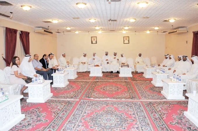 جانب من المهنئين خلال غبقة جمعية الشفافية﻿