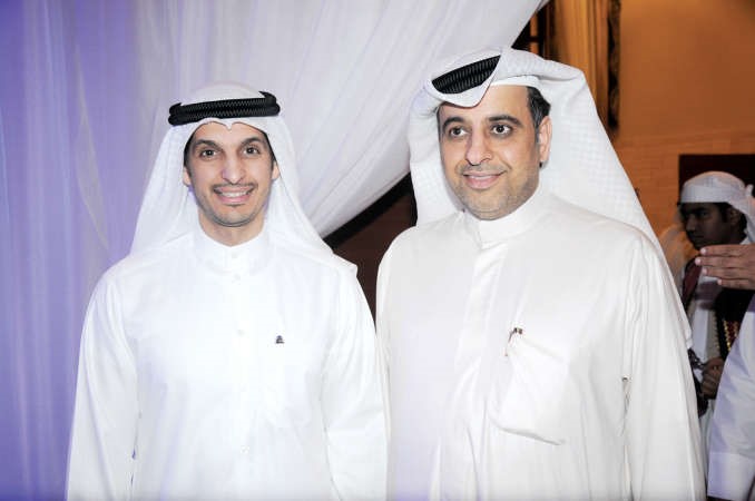 الزميل ماضي الخميس وعبدالرحمن المطيري
