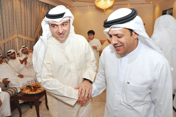  ياسر ابل يبارك للكندري
