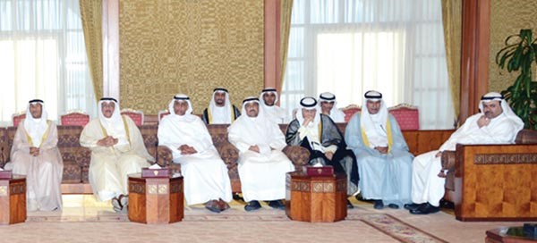 جانب من اهالي دواوين العاصمة