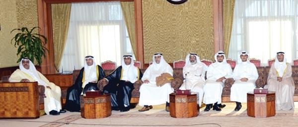 جانب من اهالي دواوين العاصمة