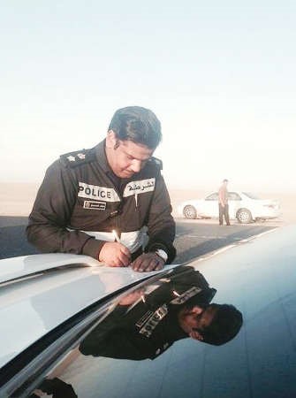  المقدم مطر السبيل تابع الحملة منذ بدايتها 