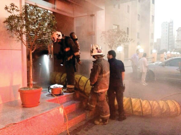 شفط الدخان من داخل المطعم