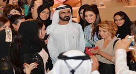 بالصور.. فستان ميساء مغربي بحفل إفطار محمد بن راشد يلفت الأنظار