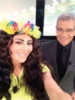 مصطفى الاغا مع مريم حسين في البرنامج