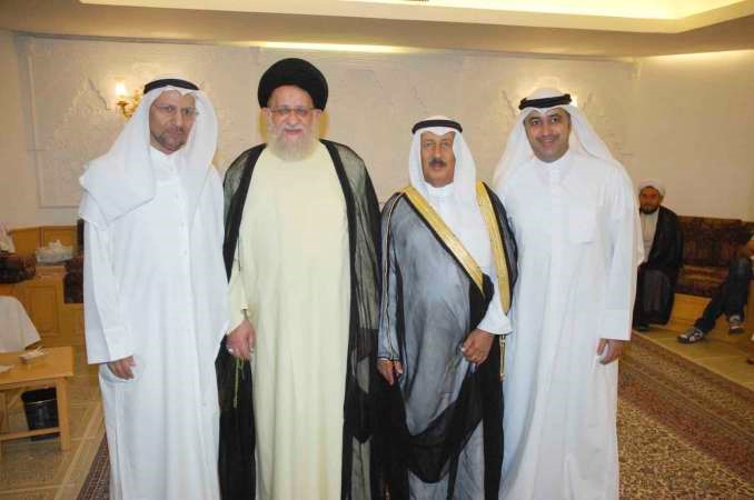 جواد بوخمسين وعبد الوهاب الوزان يهنئانهاني عبد الله 