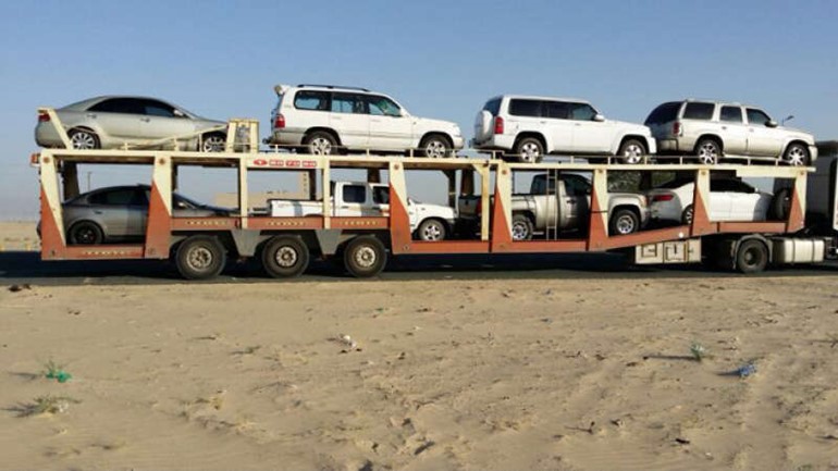 مركبات المستهترين الى كراچ الحجز