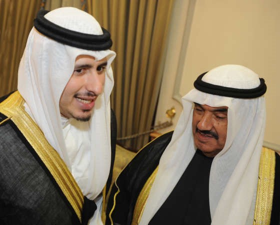 احمد الحمد مهنئا سمو الشيخ ناصر المحمد