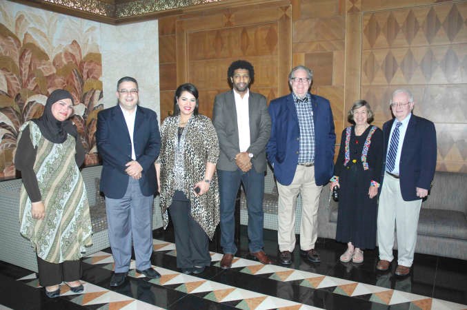 جانب من الهيئة التدريسية في الجامعة 