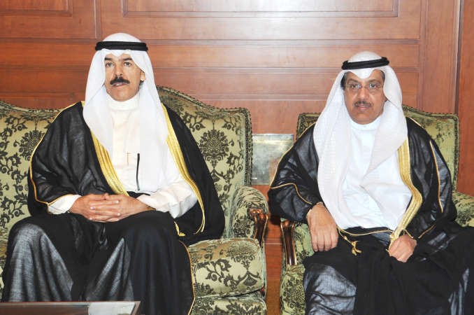 الشيخ محمد الخالد ومبارك الخرينج﻿