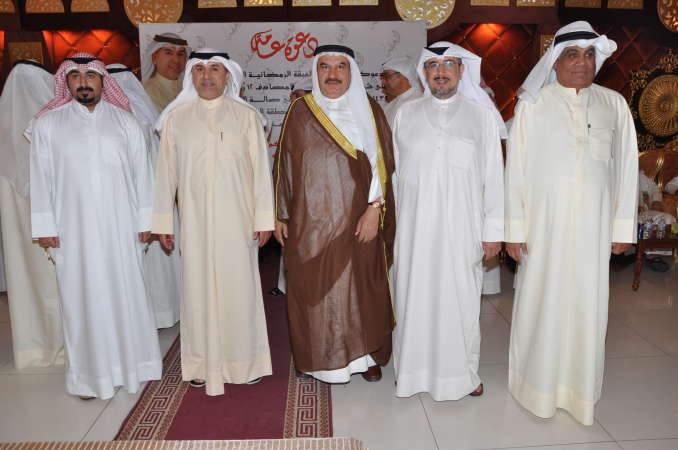فالح مهاوش مهنئا التميمي