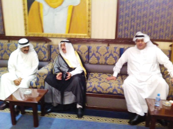 فهد الامير مع مشعل العيار وخالد الحجاج﻿