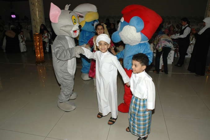 مرح ولعب وفرح بفقرات حفل القرقيعان