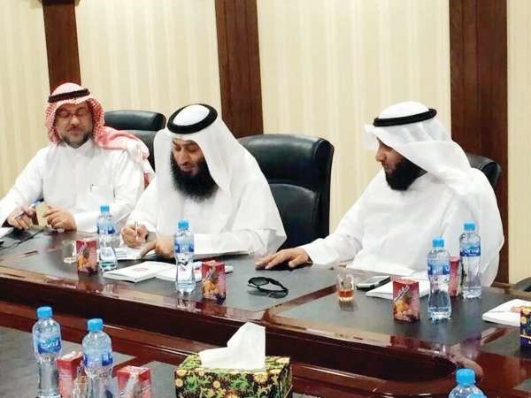 ذياب عبدالكريم في ندوة لكلية الشريعة