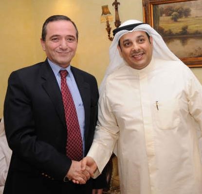 يعقوب الصانع والسفير الاردني
﻿