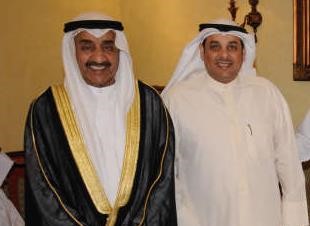 رئيس مجلس الامة السابق جاسم الخرافي ويعقوب الصانع
﻿