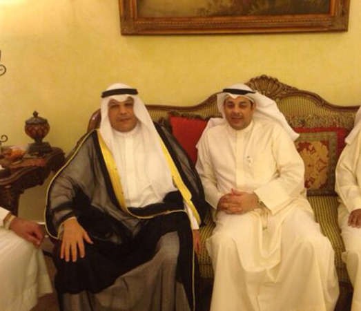 الشيخ خالد الجراح يقدم التهاني
﻿