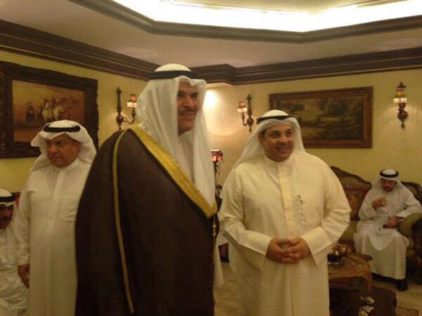 الصانع مع الشيخ سلمان الحمود
﻿
