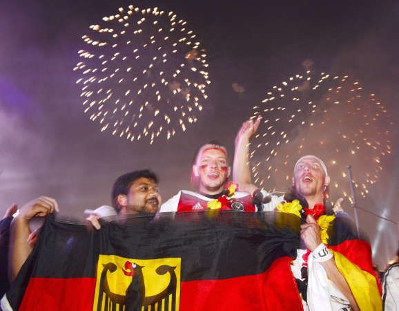فرحة المانيا عارمة للظفر بكاس العالم