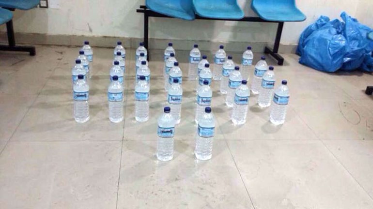 الخمور المضبوطة في الفنطاس﻿